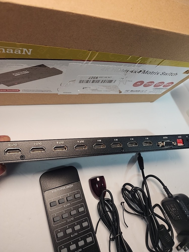 KanaaN HDMI Matrix Switch 4x4 HDMI