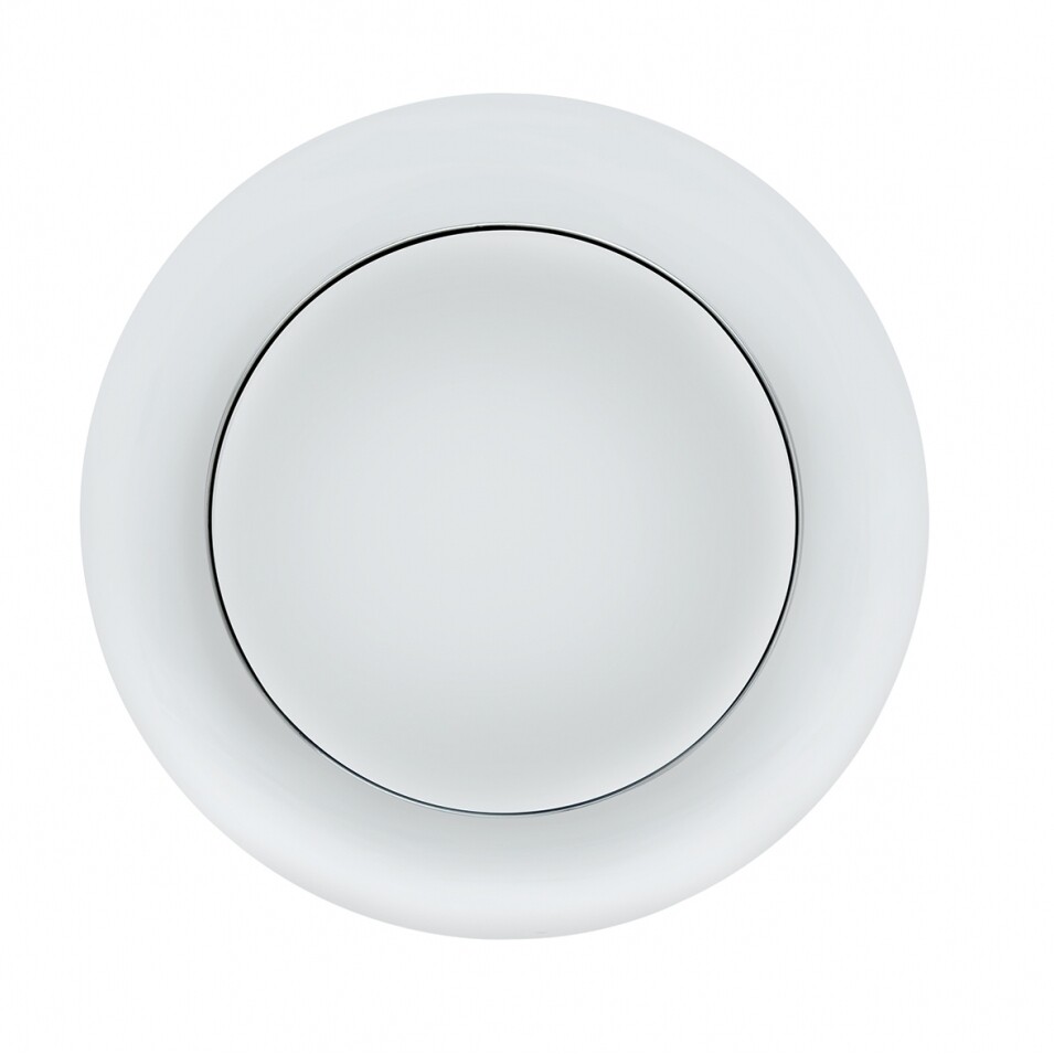 Billet Style Aluminum Horn Button - Chrome