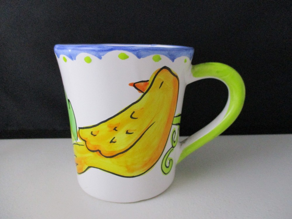 PRESENT TENSE PARTRIDGE MUG 4"- 1306I