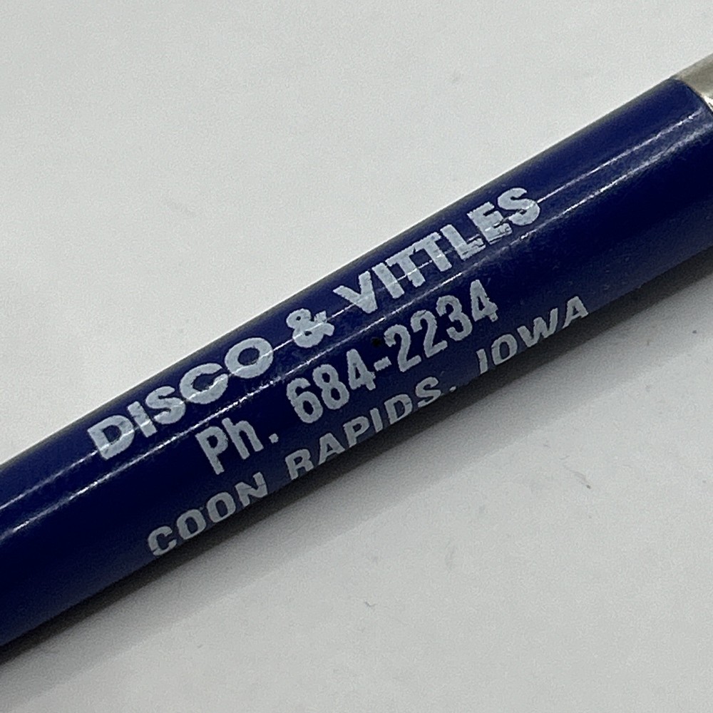VTG Ballpoint Pen Disco & Vittles Coon Rapids IA