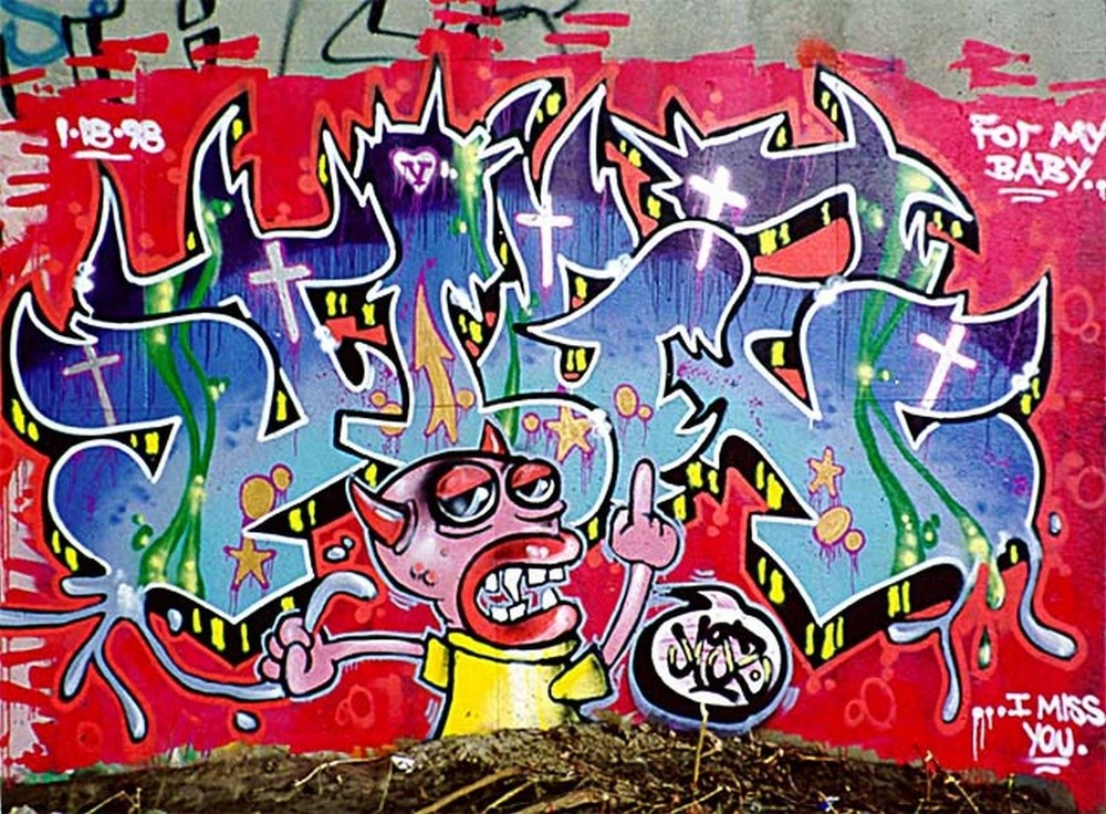 683 GRAFITTI ART IMAGES ON CD ROM (A2)