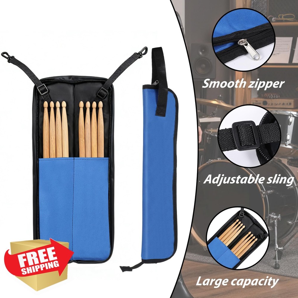 Zyghjort Small Drumstick Bag, Portable Hanging Storage Case