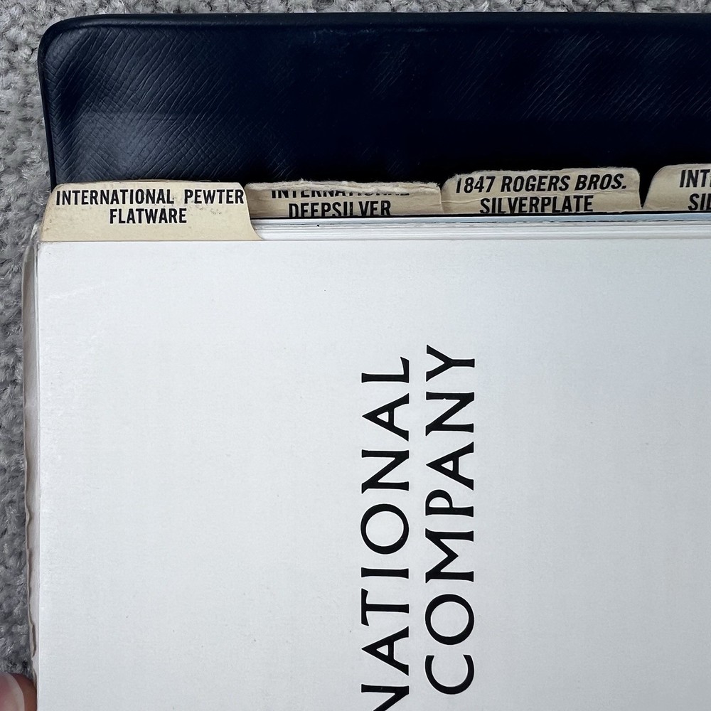 MCM International Silver Company Sales Manual 1975 Advertising Plan Flatware