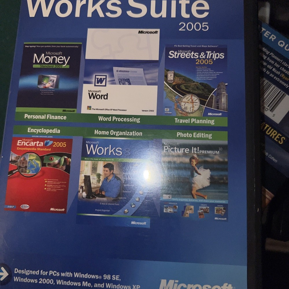 Microsoft Works Suite 2005 EUC!!