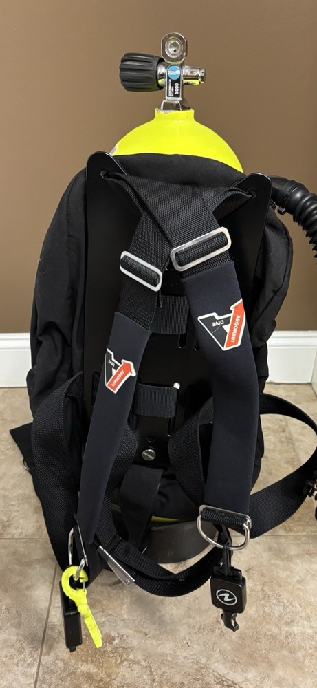Argonaut back plate with nylon 25# lift bladder.