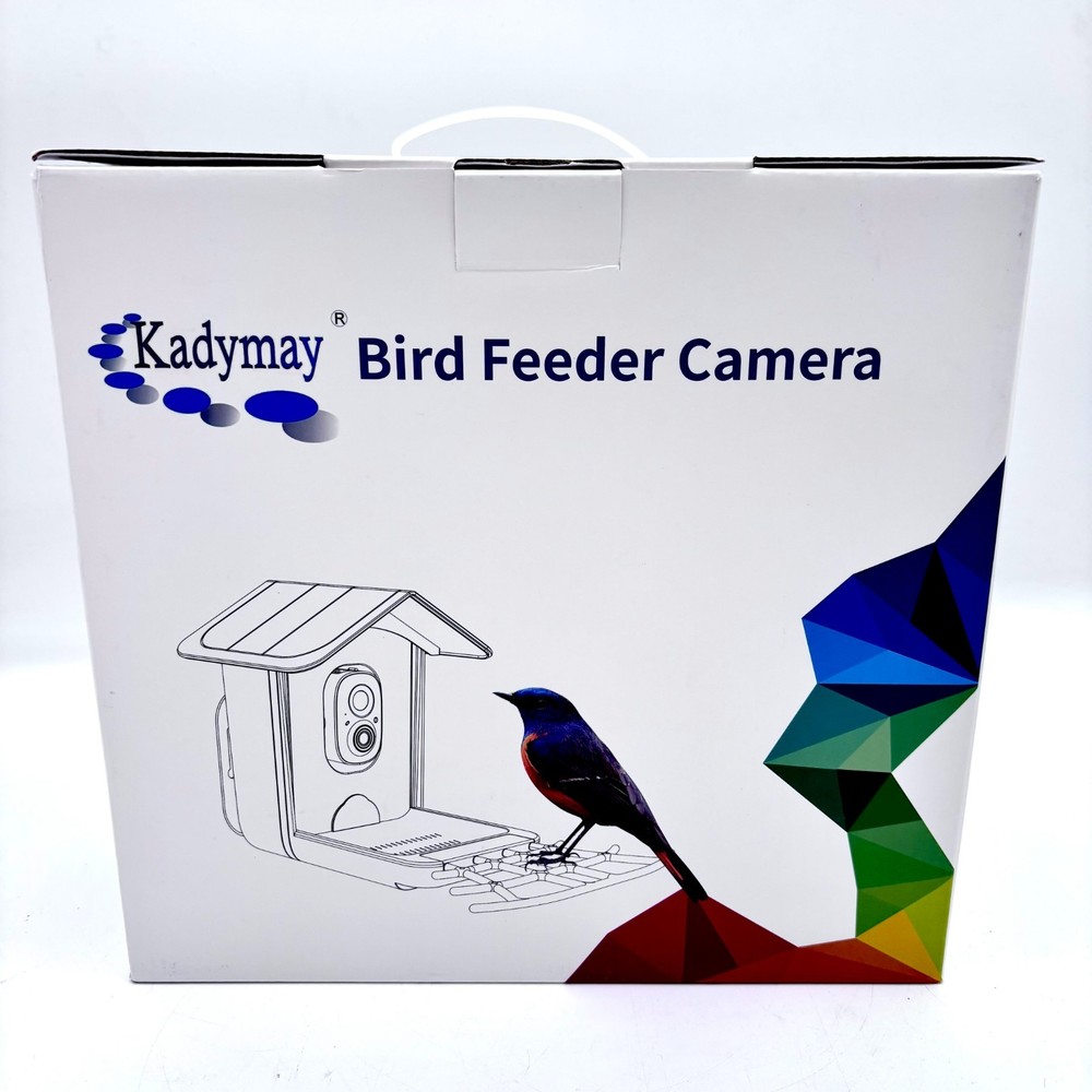 Kadymay Birdfeeder Camera  2.5 Liters Seed Capacity