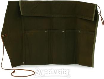 Tackle Instrument Supply Roll Up Stick Case - Forest Green