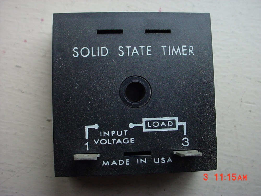 SSAC Solid State Timer  P/N KSDU71600  Time Delay 600 Sec.