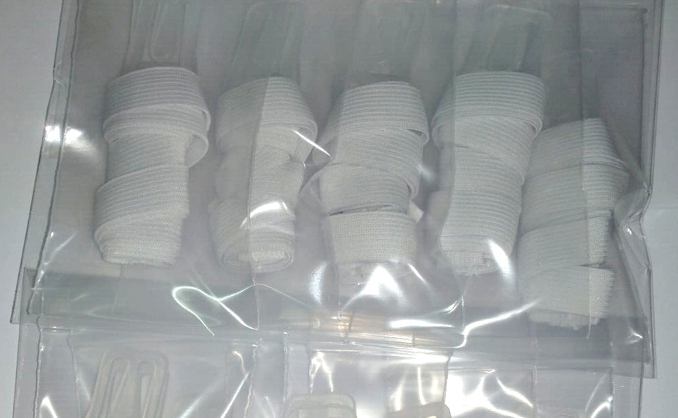 5 belts (no sanitary pads)