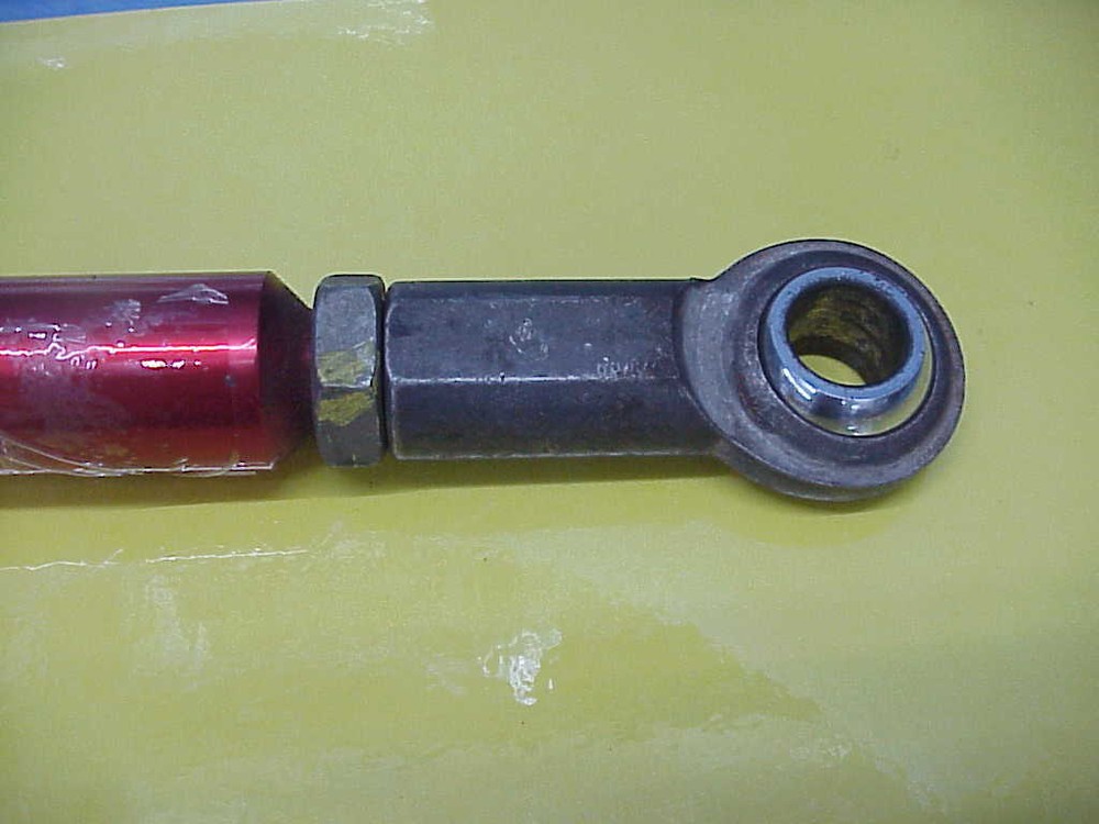 Billet Pull Bar 2" Urethane Bisquit Torque Absorber Link with 3/4" Heims TP4