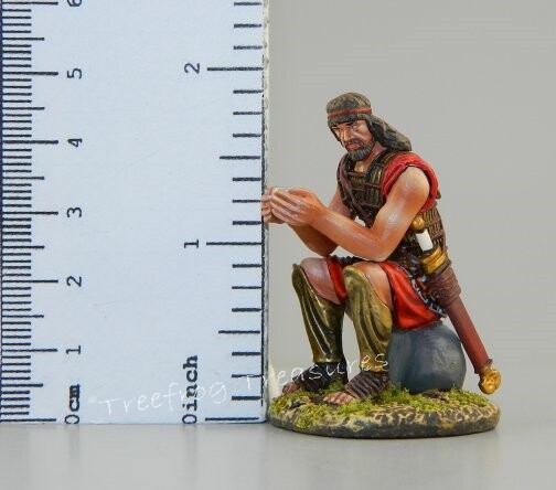 Hoplite with Cypriot Marine Prisoner & Spartan Lambda Shield SPA028A Thomas Gunn