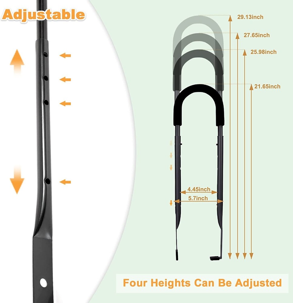 Safe and Effective Bike Trainer Handle - Secure - Adjustable - Universal Clamp