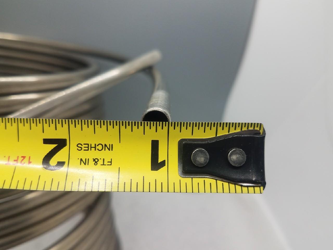 Stainless Steel Cooling Coil - 1/4" Inside Diameter X 50 Feet Coiled