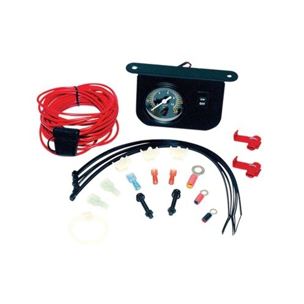 Viair 10061 Illuminated Dash Panel Gauge Kit 150 psi