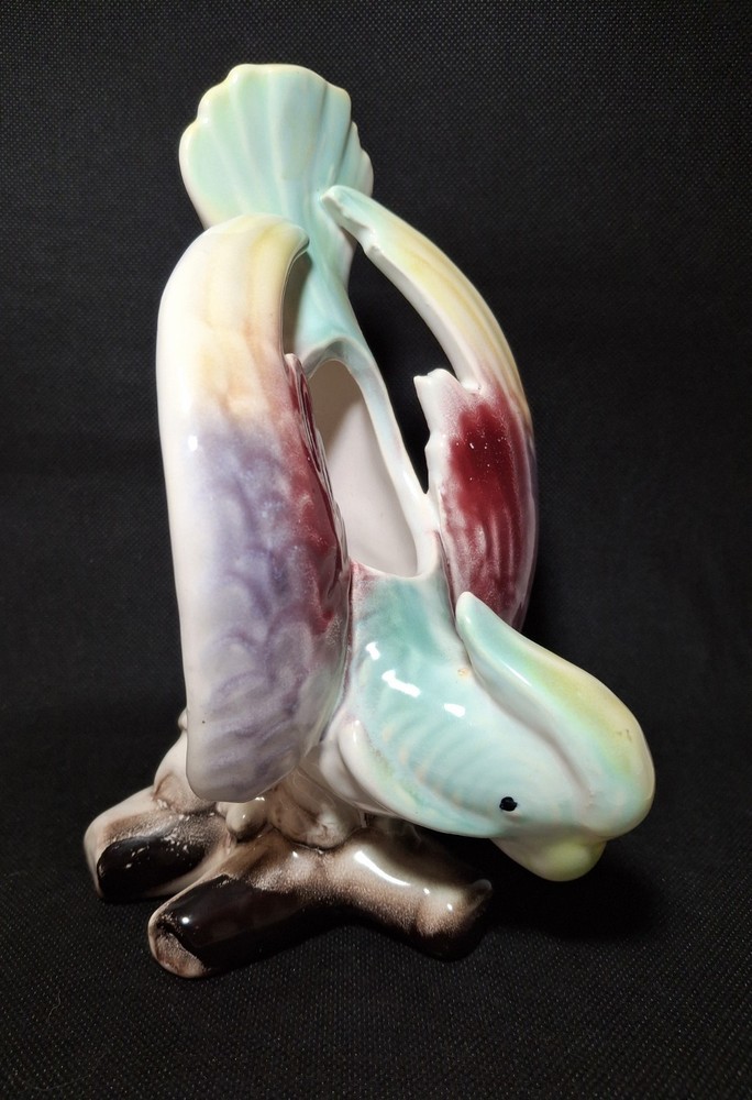 Parrot Wall Pocket Or Stand Alone Planter