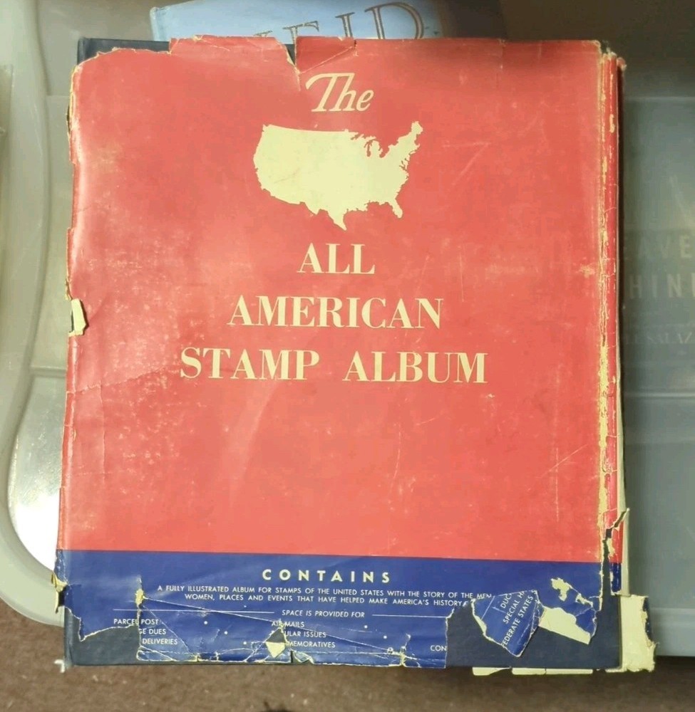 The All American Stamp Album from 1847 through 1951 by Minkus Publications