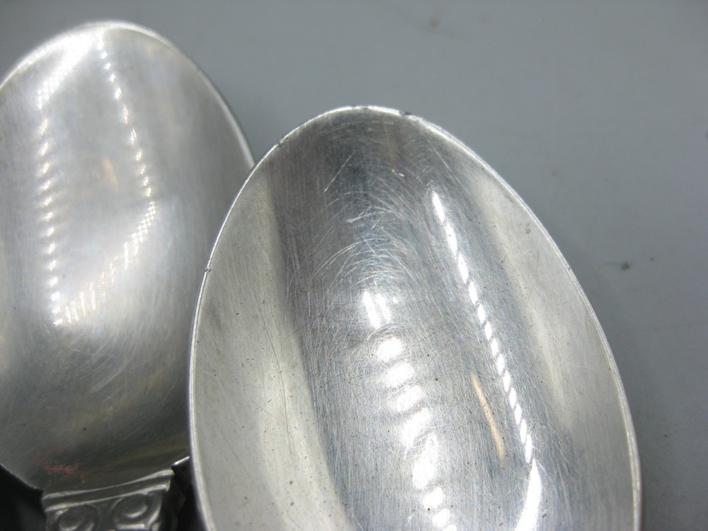5 Towle Stainless KING GUSTAV Tea Spoons Teaspoons Germany Silverware Flatware