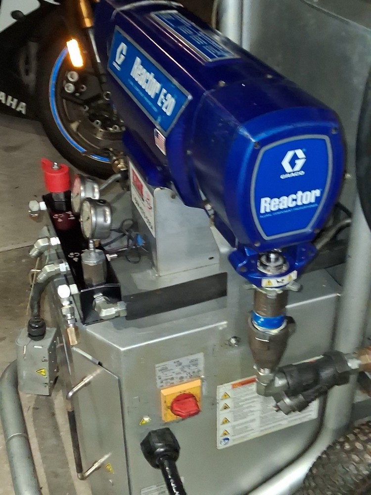 Graco E20 , John Deere 85kw , Compressor . Fully Srvcd . 25 - Drums BASF #2