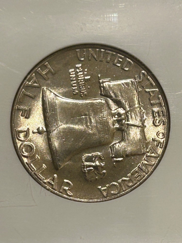 1960 P Franklin Silver Half Dollar NGC MS65