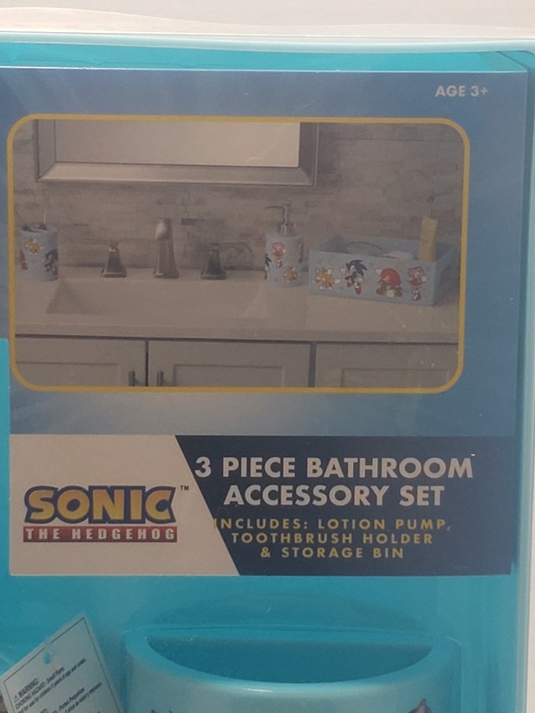 3 Piece Bathroom Accessory Set