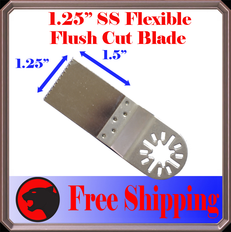 SS Oscillating Multi Tool Saw Blade For Ridgid Ryobi Chicago Performax Genesis