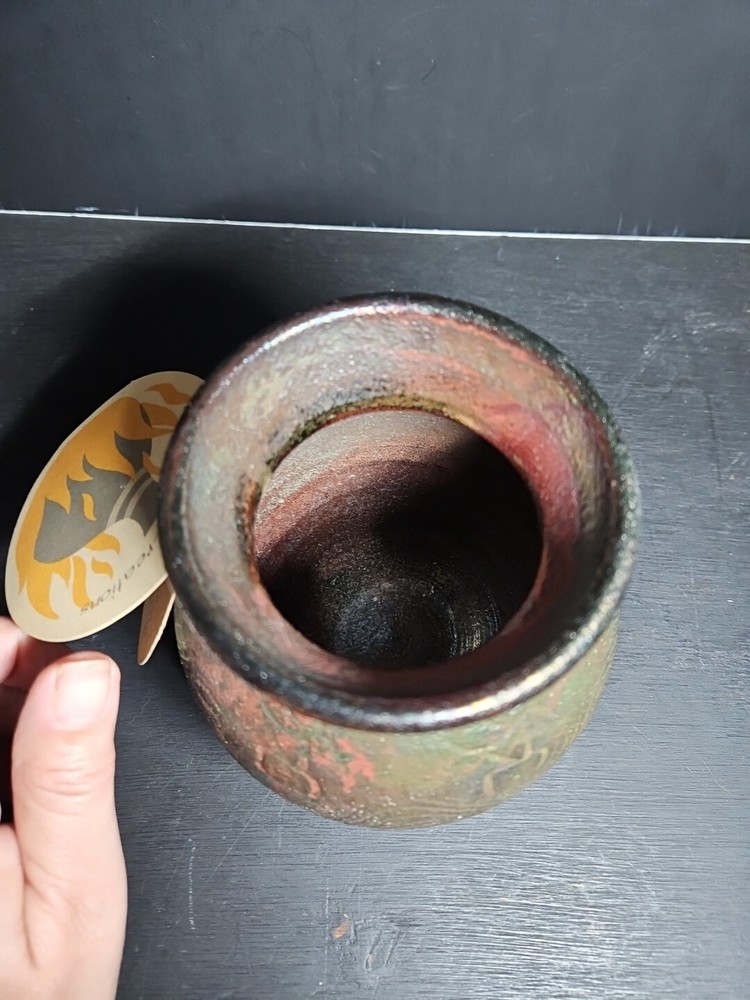 Robert Parrish Raku Vase