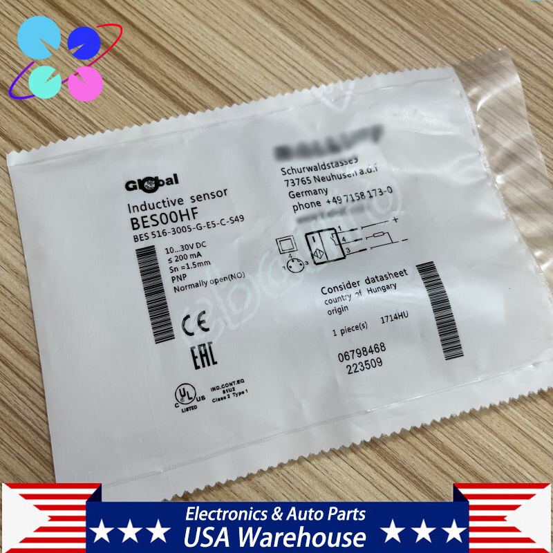 1PCS BALLUFF BES00HF inductive sensor BES 516-3005-G-E5-C-S49 proximity switch