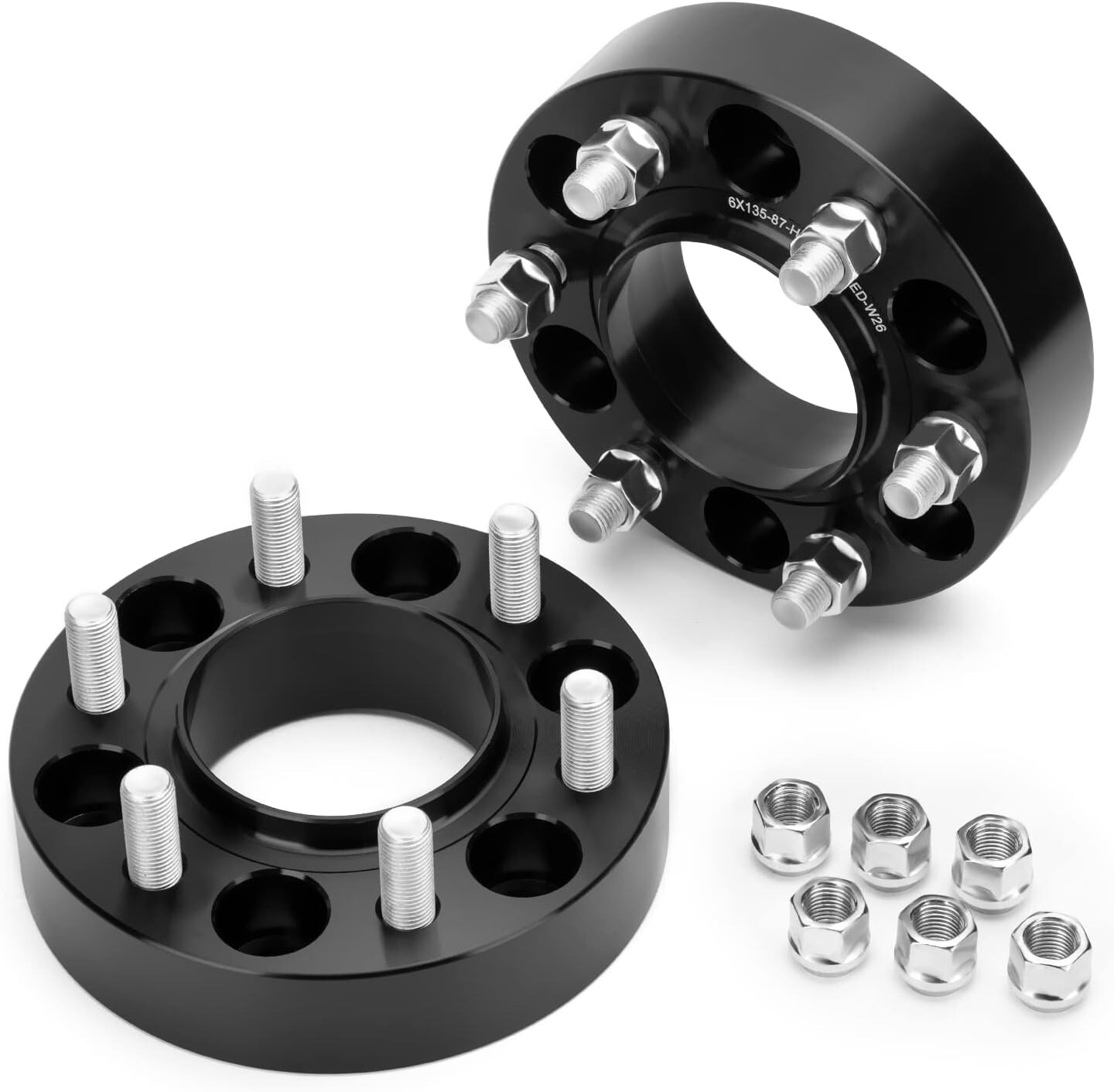 KSP 4Pc 6X5.5 Wheel Spacers 1.5" for 1999-2024 Chevy Silverado GMC Sierra 1500