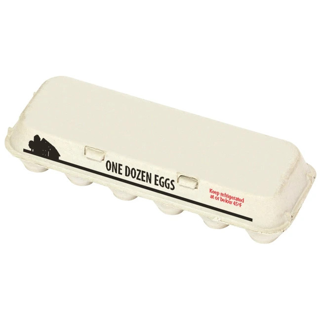 Miller Manufacturing Solid Top Egg Cartons 200 Count Recycled Paper