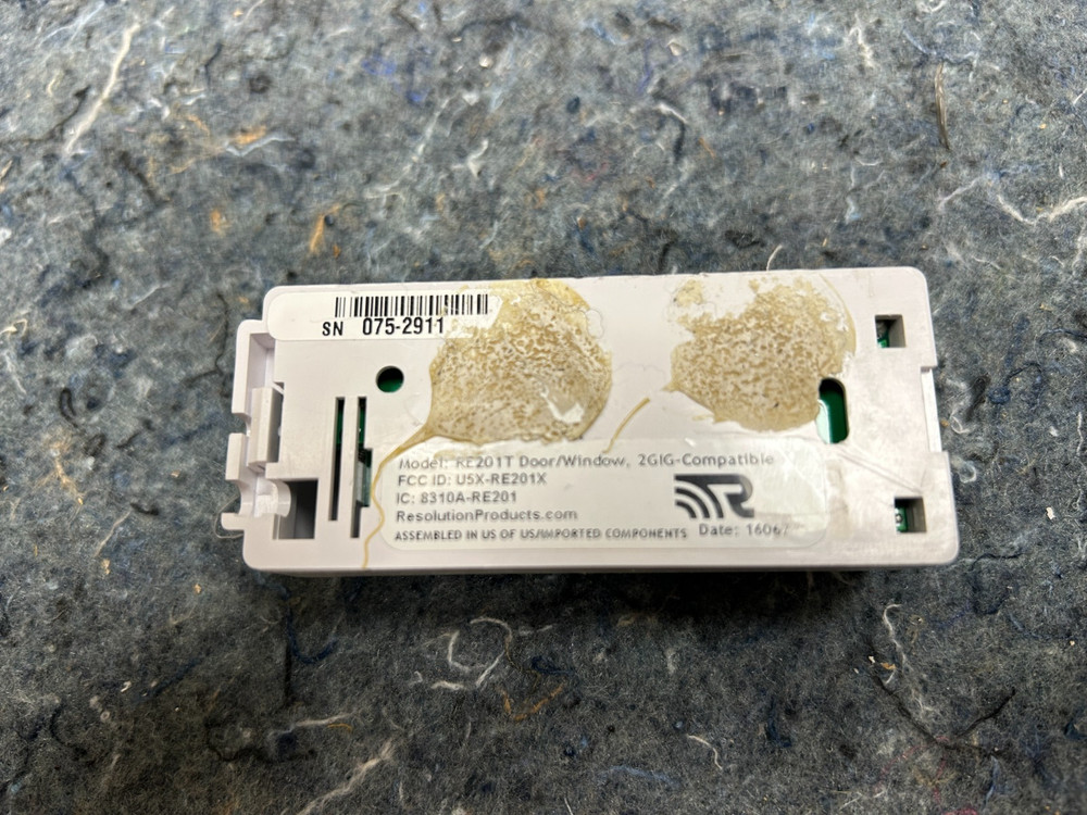 Alula RE201T Wireless Door/Window Sensor, 2GIG Compatible