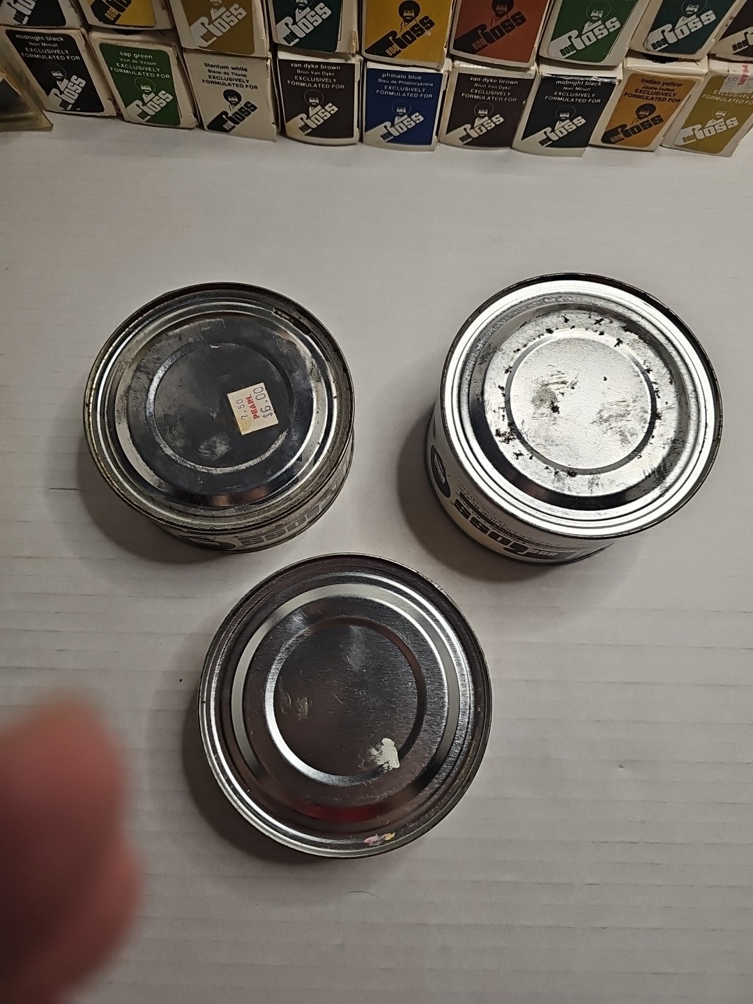 Lot Of 20 Bob Ross Oil Paint 5oz, 2 1.25oz, 2 Oil Paint 7/14oz, & More (NOS)