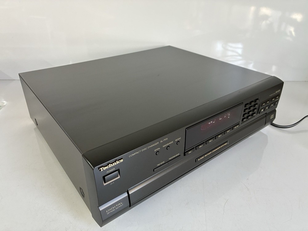Technics SL-PD5 CD Changer 5 Disc Rotary CD Changer With Original Box