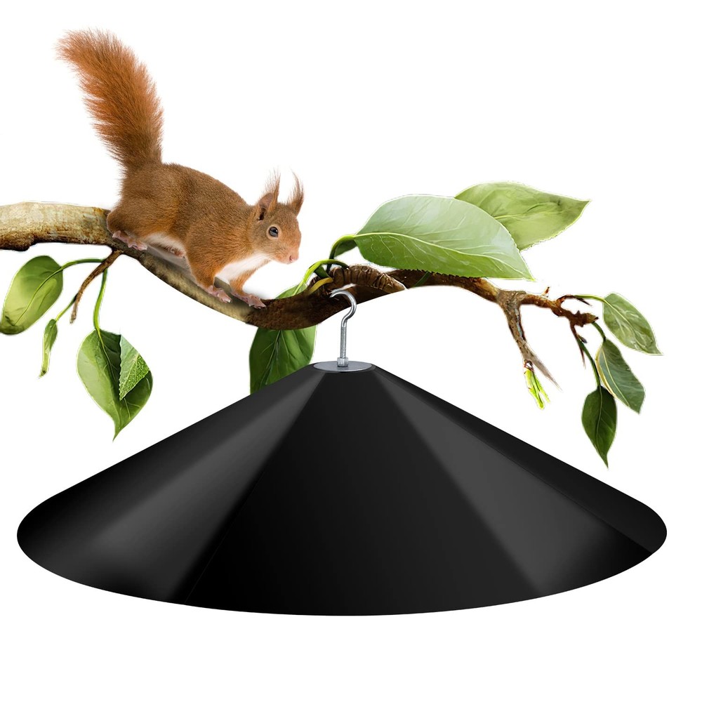 24-Inch Squirrel Baffle for Bird Feeder Pole - Squirrel Proof Solution