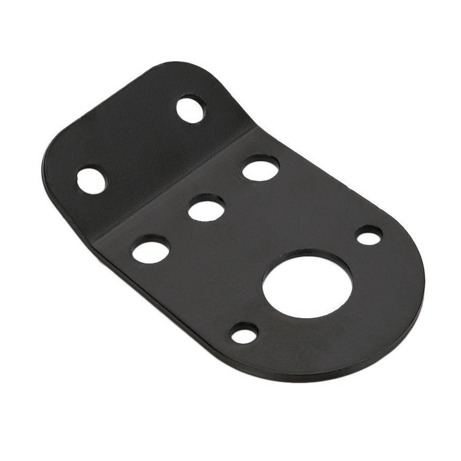 Motorcycle Side Mount License Plate Bracket Holder For Harley Touring Road King