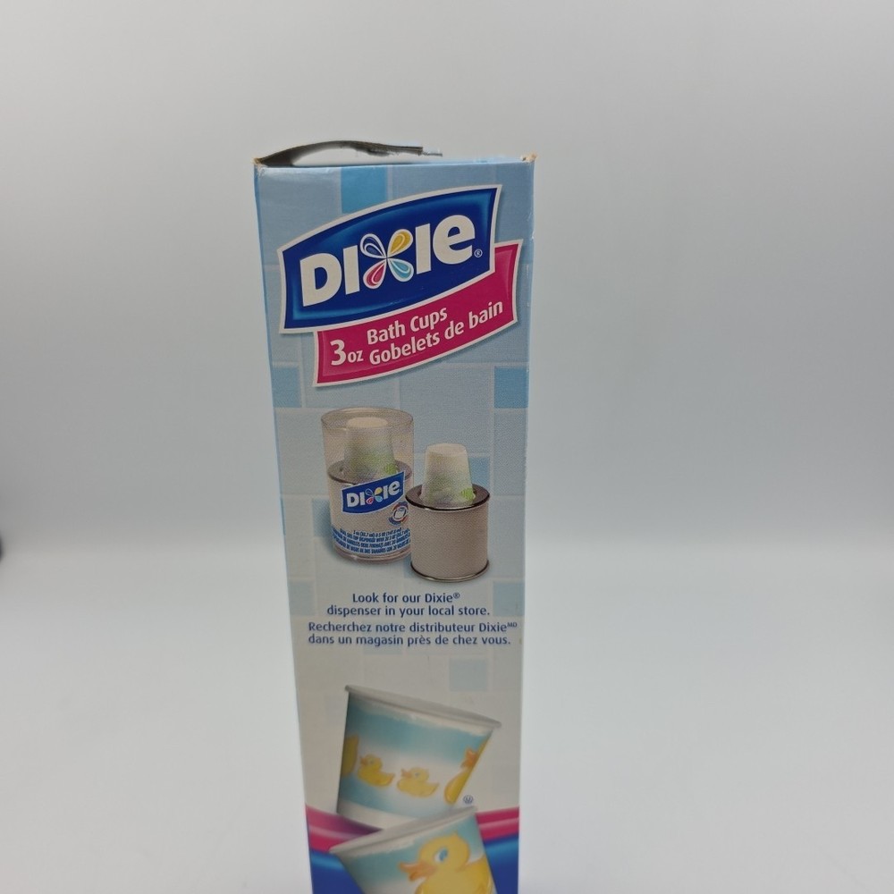 78 Dixie Cups Ducks 3 oz Bath Bathroom Cold Cups Paper