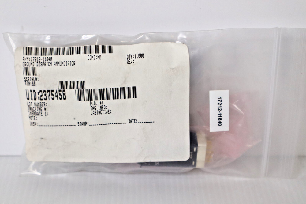 17212-11840 Ground Dispatch Annunciator Kit