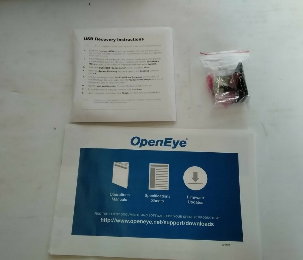Open Eye Web-Enabled NVR 4ch PnP 120w Apex Traverse 6TB
