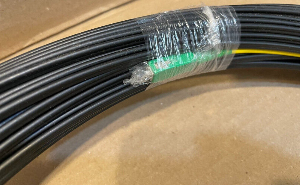 Corning 1F Optitap Drop Cable Single Mode Fiber Assembly 200’ 434401EB4R2200FP