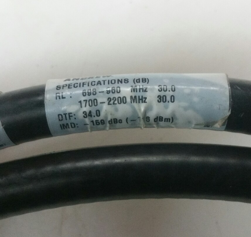 ***NEW*** ANDREWS #(L4A-DMDM-8-P) 8' EXT CABLE. SUREFLEX ASSEMBLY