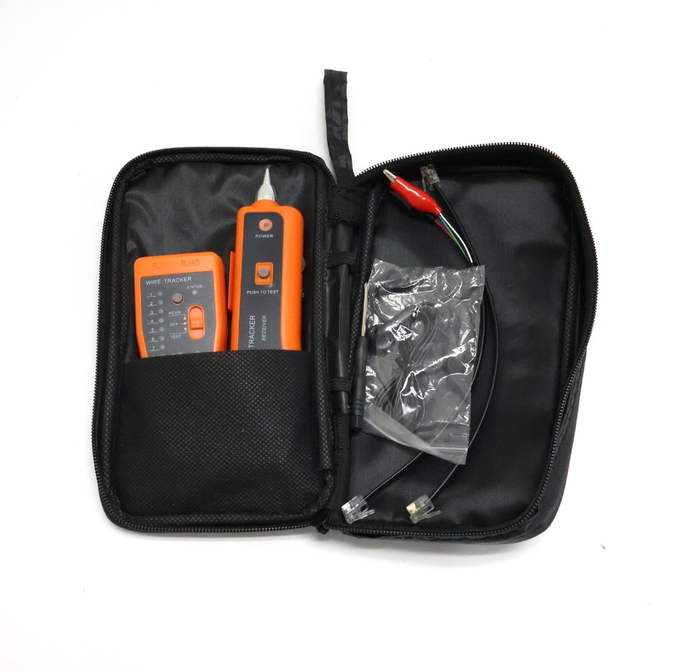 5900A Cable Tracer Wire Tracker RJ45 RJ11 Tone and Probe Kit