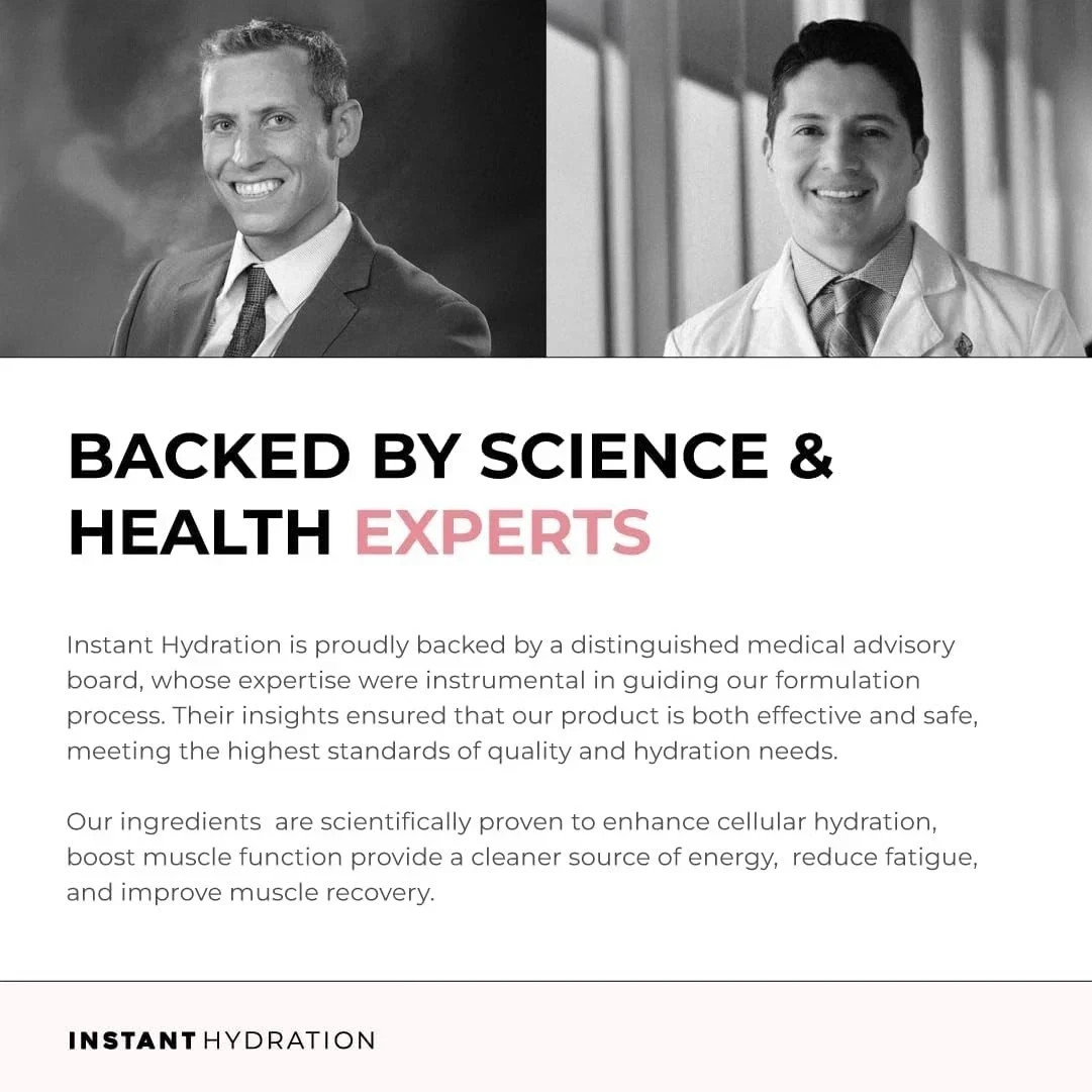 Instant Hydration Electrolytes Powder Packets -Watermelon Electrolyte