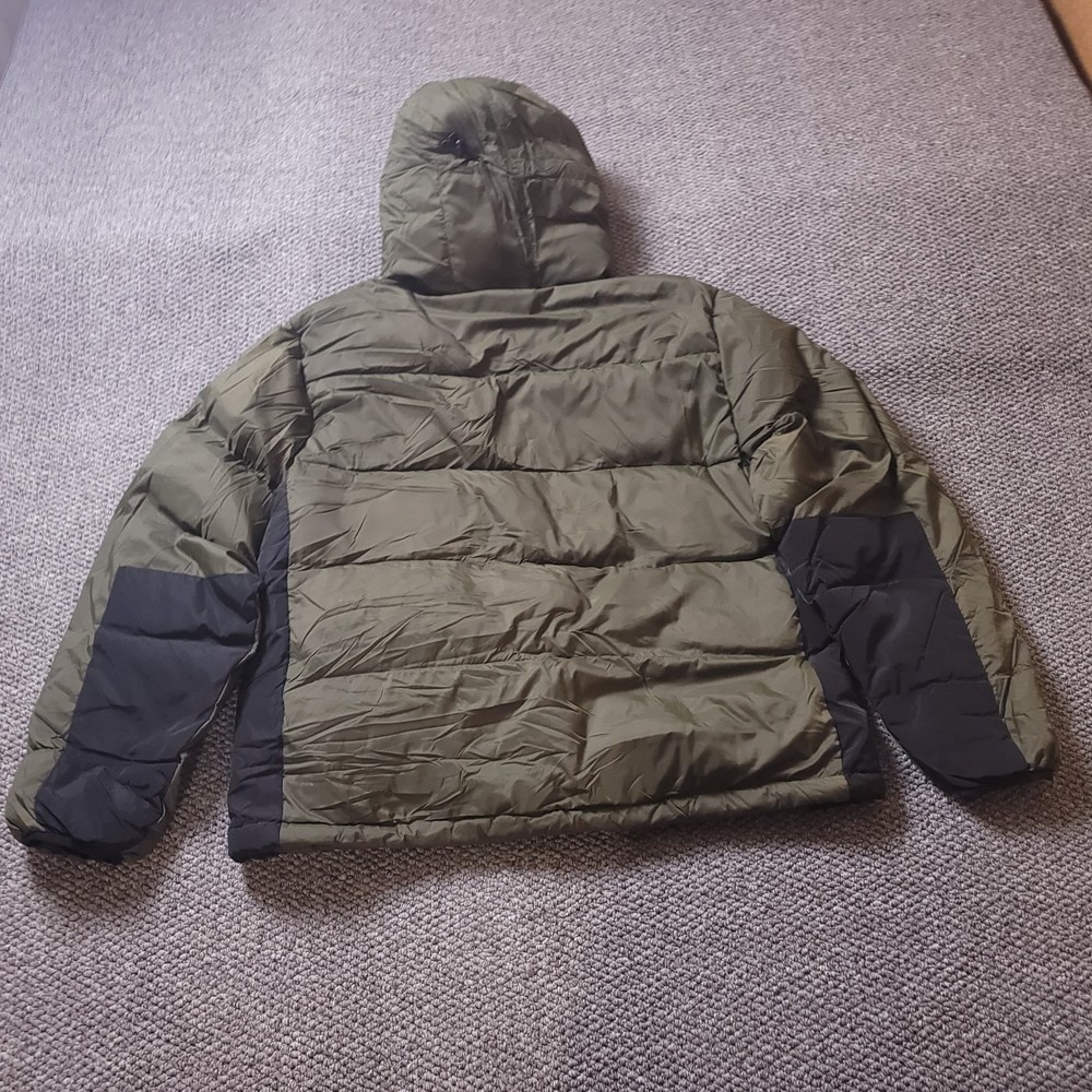 ONLY NY Jacket Mens Various Size Packable Snorkel Puffer Down Nylon Green