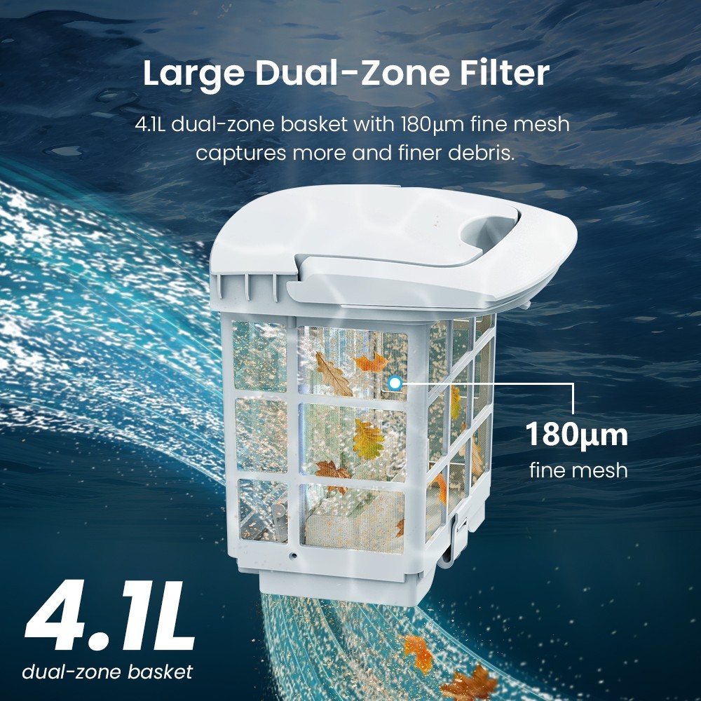 Poolmate Hydro 4 SE Corded Robotic Pool Cleaner Automatic Pool Vacuum