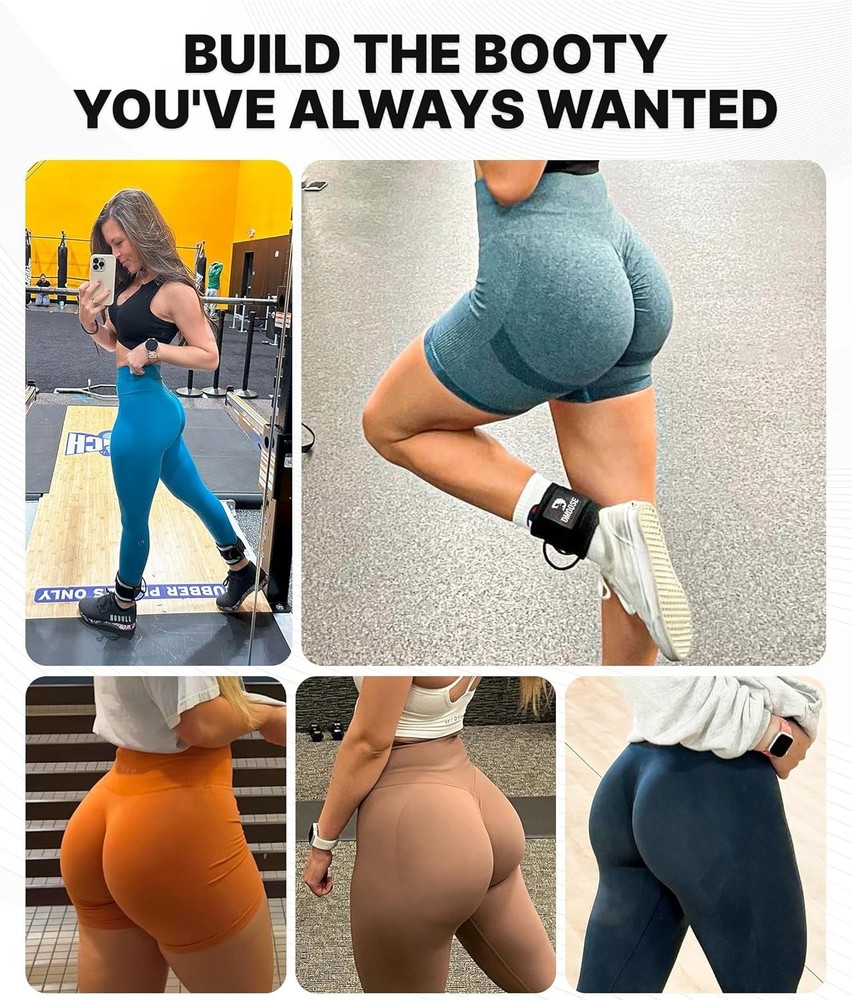 Ankle Strap for Cable Machine Professional Kickback Ankle Strap for Glute Workou