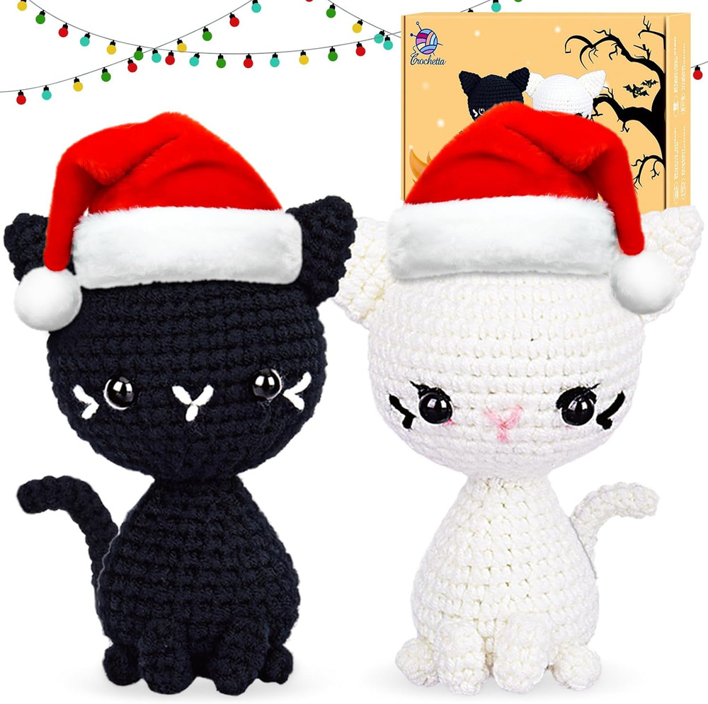 Crochet Kit for Beginners, Crochet Starter Kit with Step-by-Step Video Tutorials