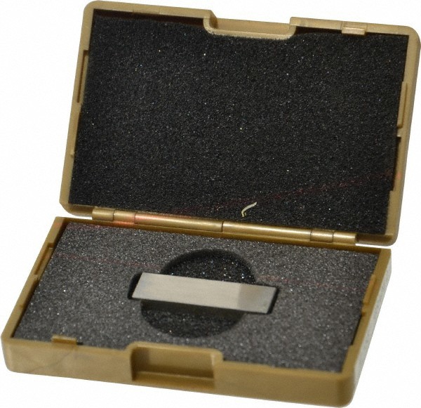 0.133" Rectangular Steel Gage Block Accuracy Grade 0, Includes NIST Traceabil...