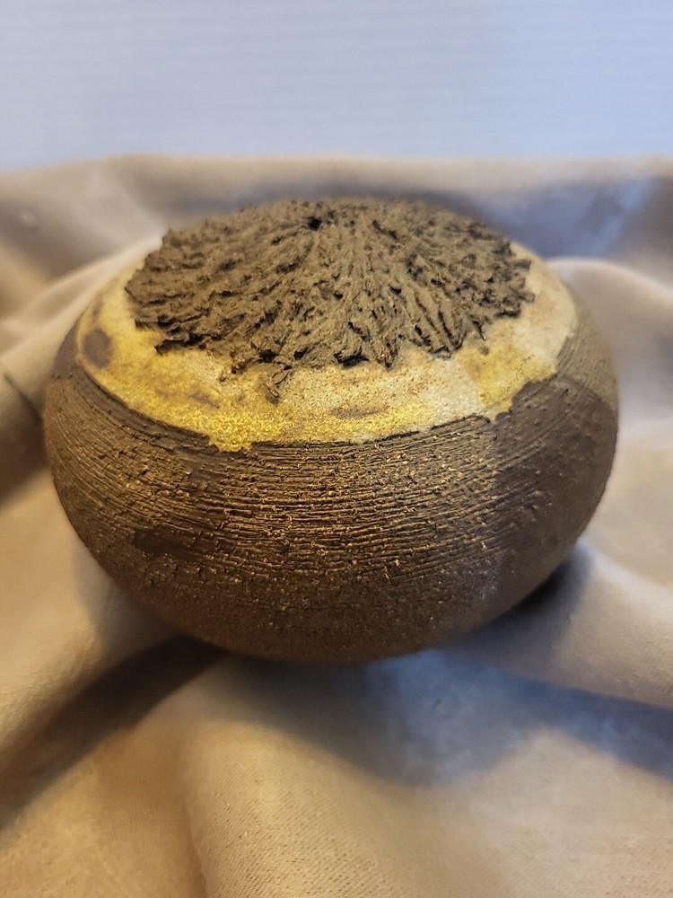 Vintage Signed POTTERY Incense Burner