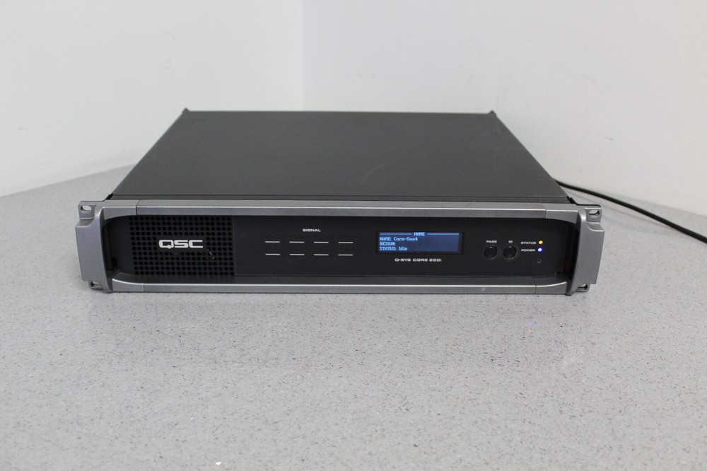 QSC Q-SYS Core 250i Integrated System Processor