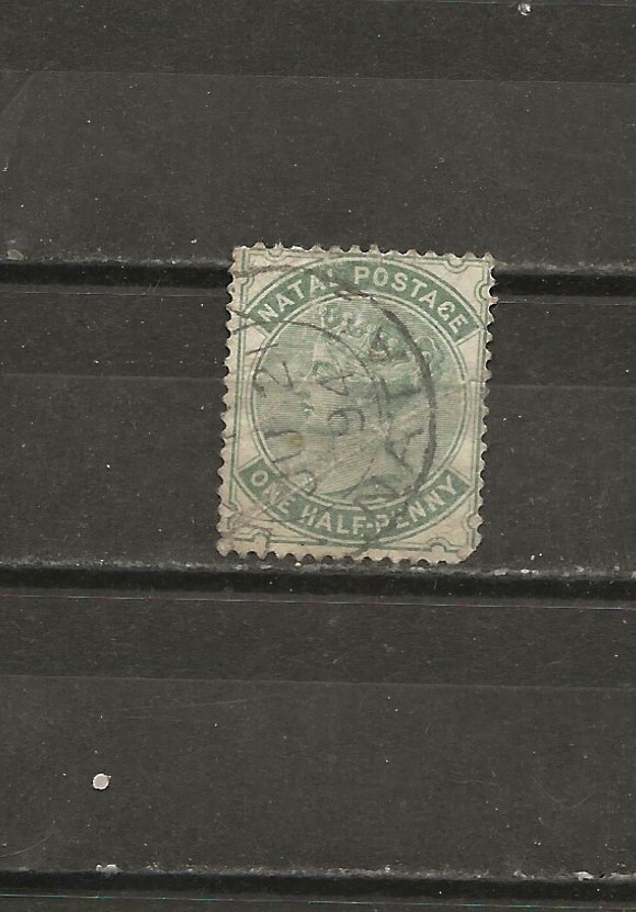 Natal Postage One Half Penny 1884 -- USED *******