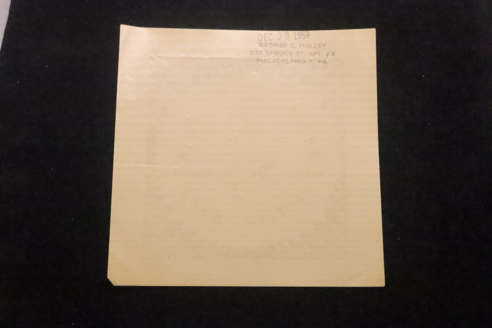 Vintage 1959 Roller Skating Rink Sticker Rendezvous Park Mesa Arizona Label S8